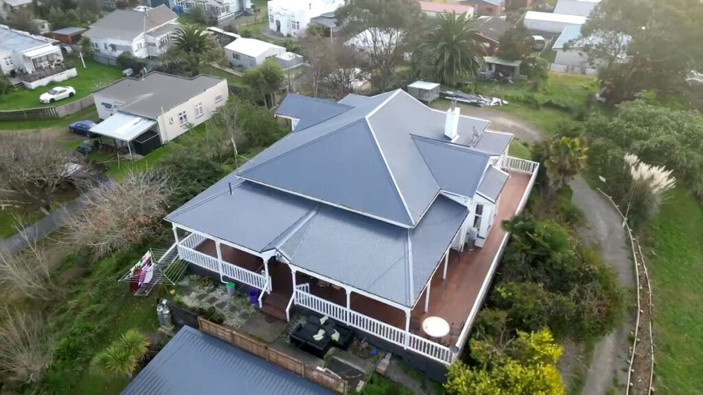 Large Villa with brand new roof by Mitchell Roofing